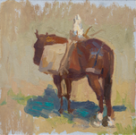"Pack Horse Study"