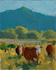 "Pasture Evening"